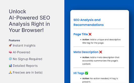 SEO PollyAI Analyzer