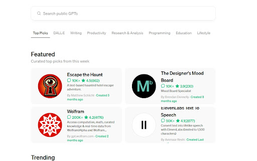 Show GPT Chats And More