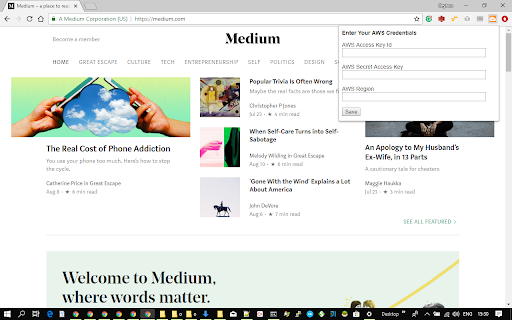 Speak, Translate And See with AWS