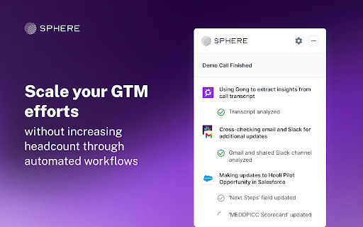 Sphere: AI Agents For Sales Teams