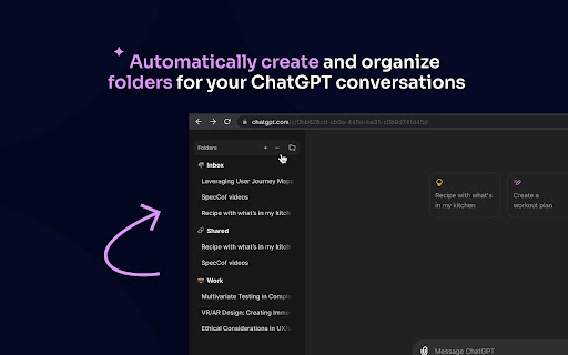 StackMind.AI - Intelligent ChatGPT History Organizer & Search