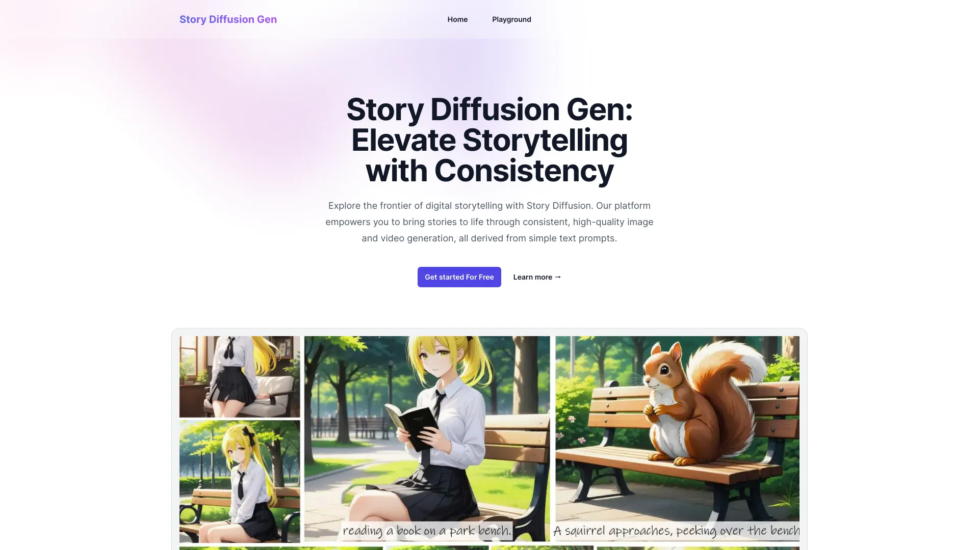 Story Diffusion Gen | Story Character