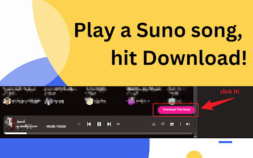 Suno AI Music Downloader - MP3
