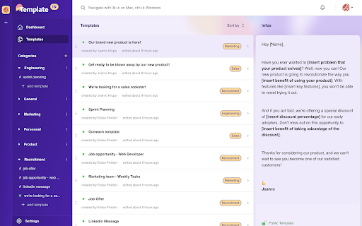 TemplateIn - Templates for the web