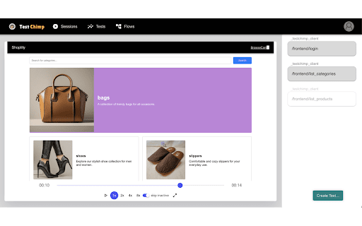 TestChimp - Create API Automation Tests Easily From Manual Test Sessions