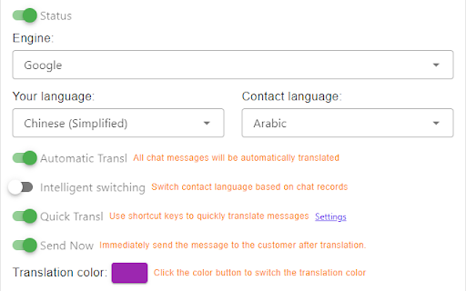 The Best Translator for WhatsApp™ Web