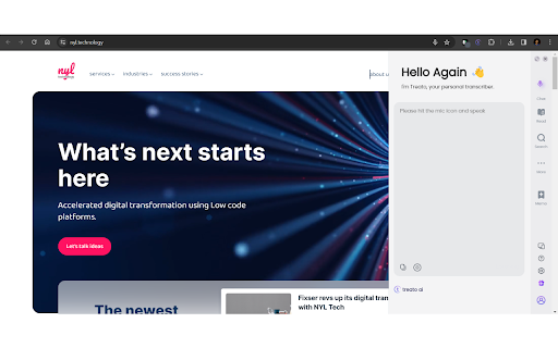 Treato - Your personal transcriber