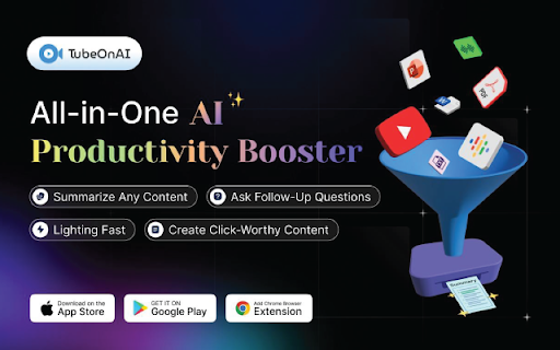 TubeOnAI - Best AI Summarizer