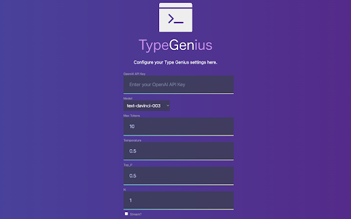 Type Genius