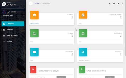 U-Verify for Anglo American - PRD