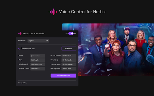 Voice Control for Netflix