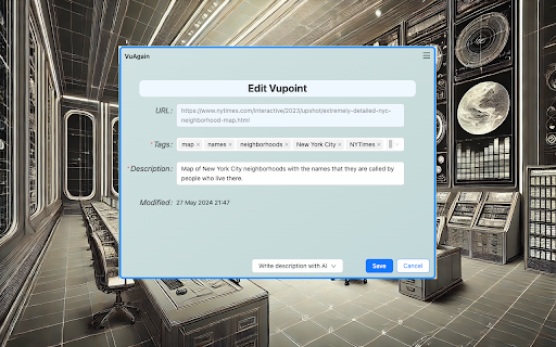 VuAgain-2023 Chrome extension