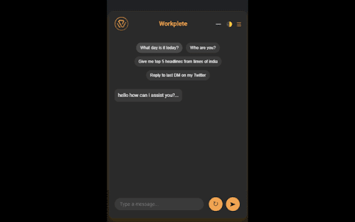 Workplete MultiActionAgent
