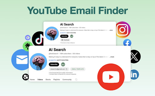 YouTube Email Finder