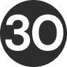 30characters Logo